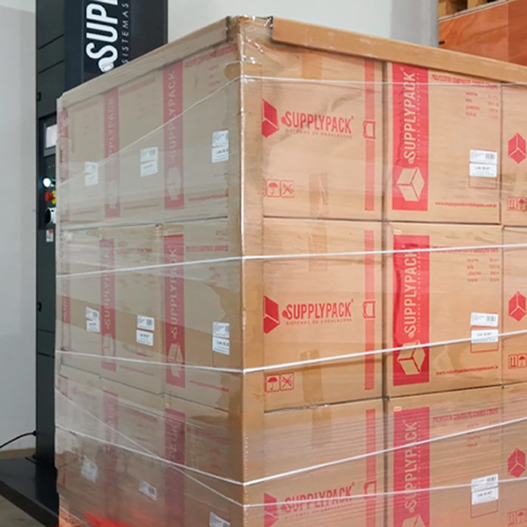 Paletizadora SupplyPack em operação